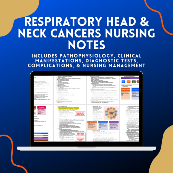 Respiratory System Head and Neck Cancers Nursing Notes