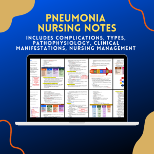 Pneumonia Nursing Notes Cover Pic